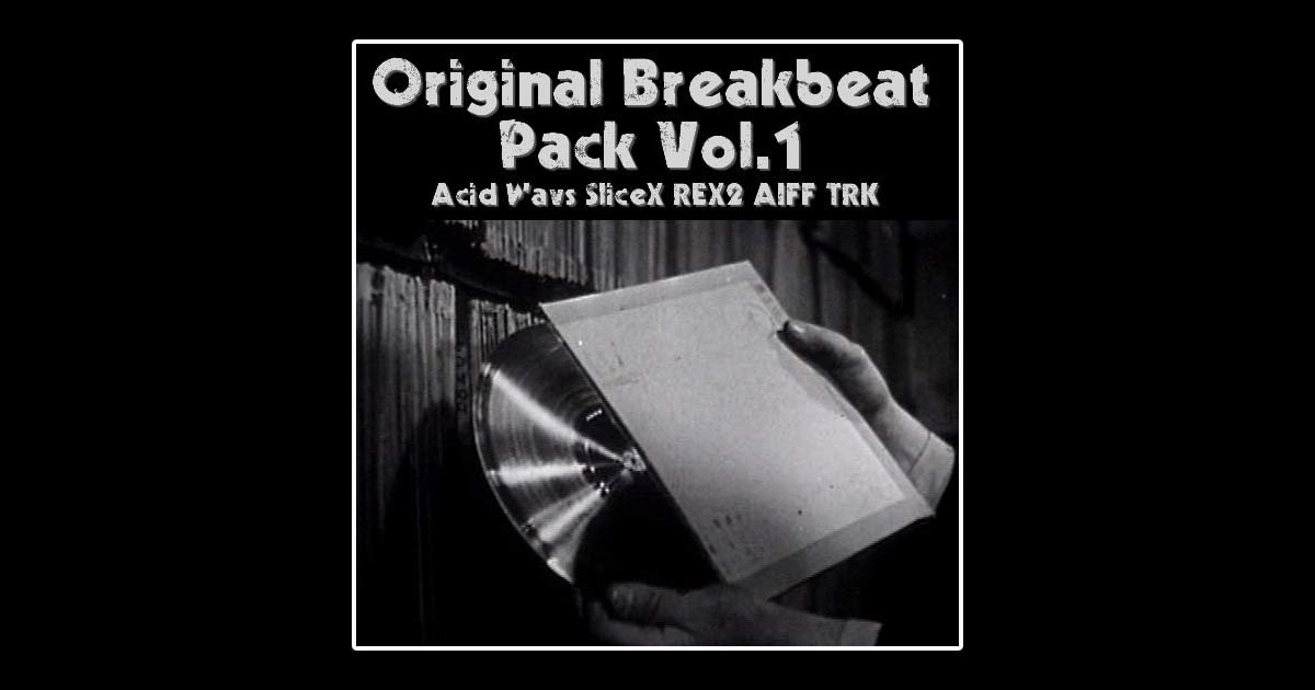 Original Breakbeat Sample Pack Vol 1