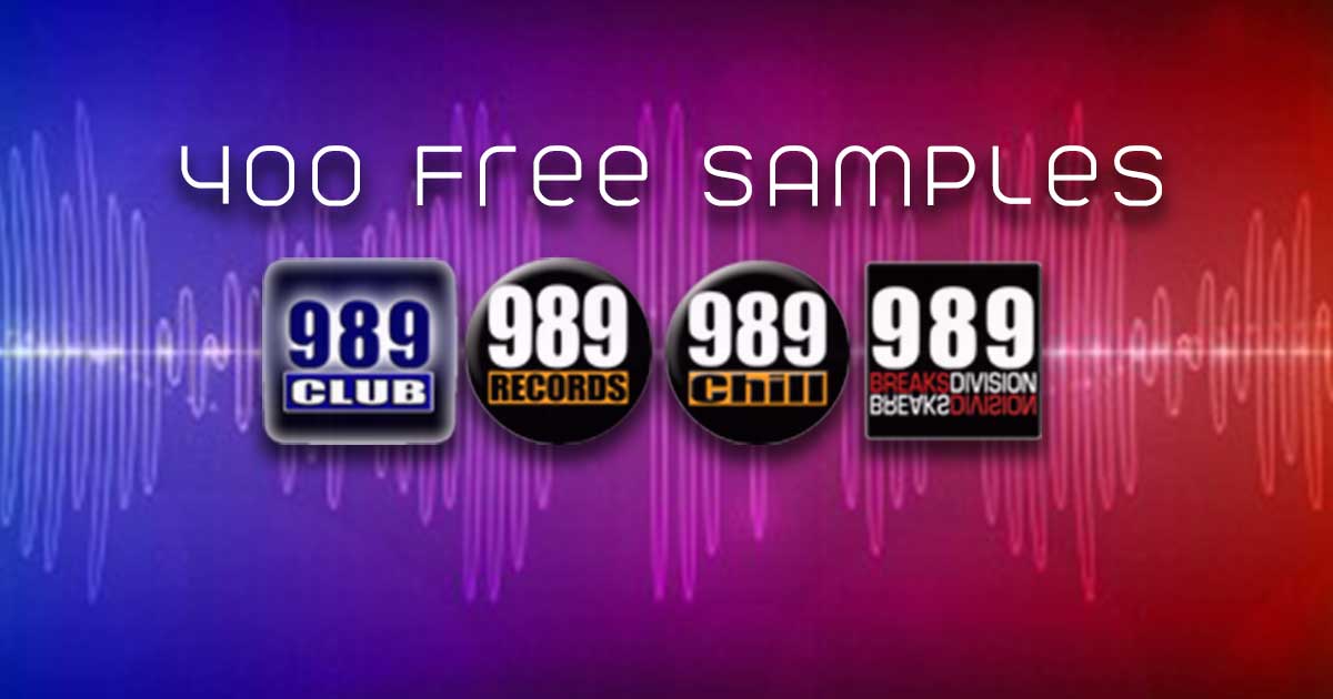 400 Free Samples From 989Records