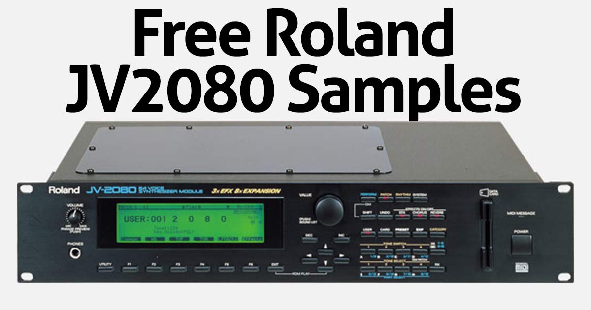 激安出品Roland JV-2080◆動作OK・電池交換済み 音源モジュール