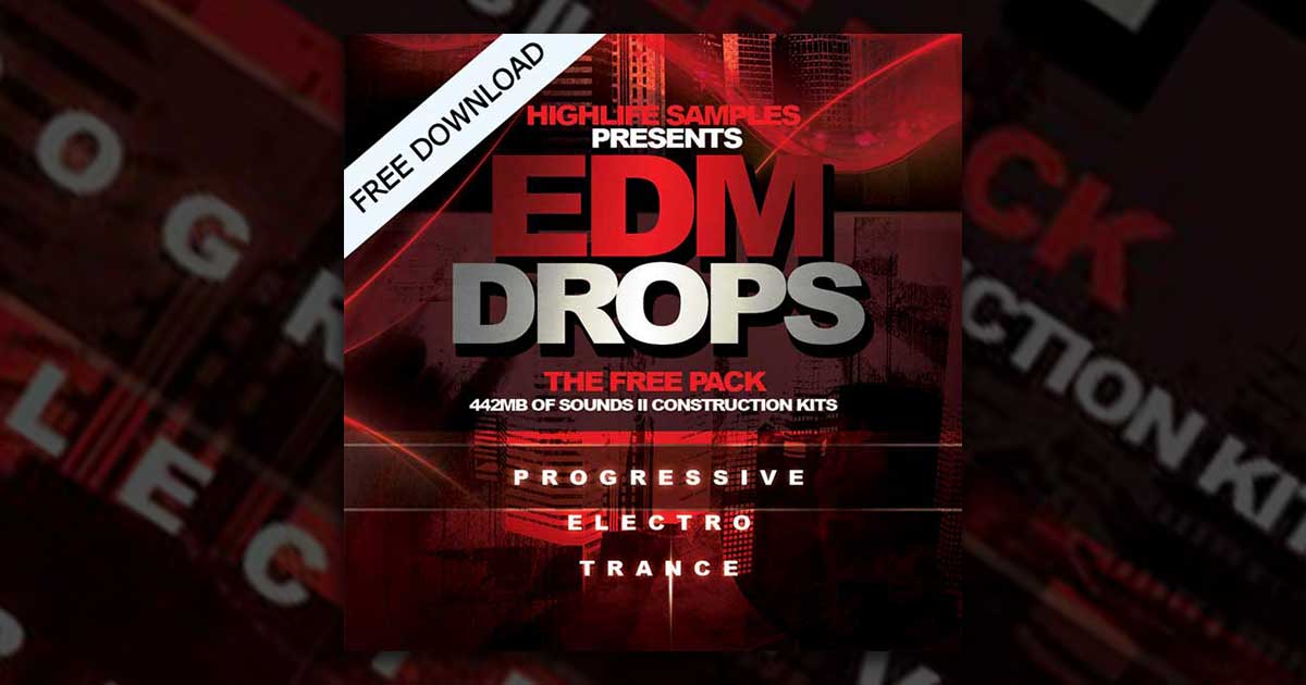 EDM Drops - Free EDM and Trance Sample Pack Download