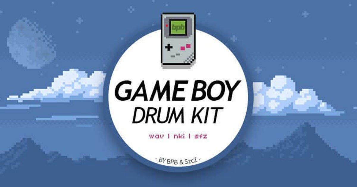 Free Nintendo Gameboy Drum Kit