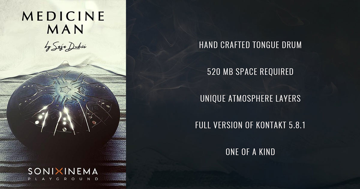 Sonixinema Medicine Man - Free Kontakt Library