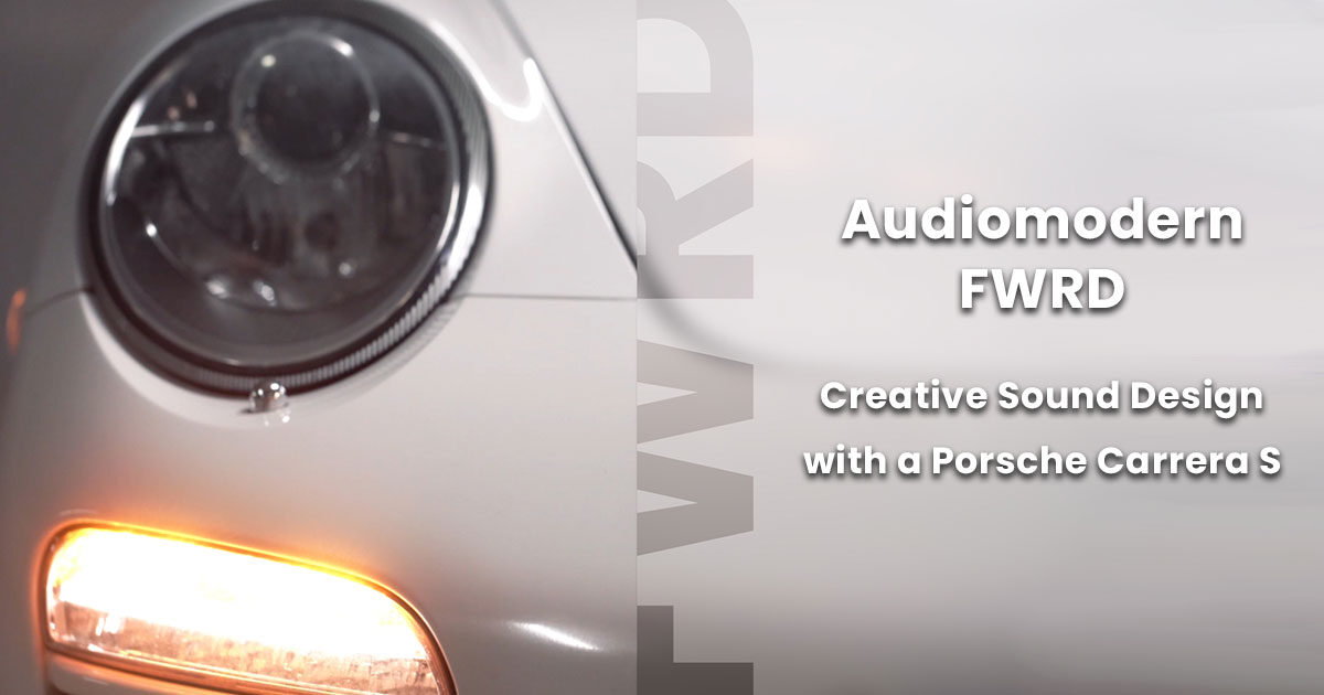 Audiomodern Presents FWRD - A Free Sample Library Of Porsche Carrera Sounds