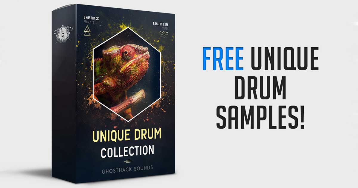 Ghosthack Unique Drum Collection - Free Download For Limited Time