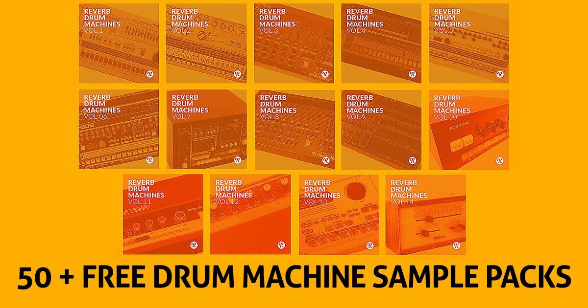 Download Over 50 Free Real Hardware Drum Machine Sample Packs From Reverb Now