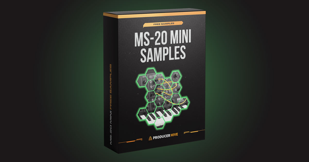 Download Producer Hive - Free Korg MS-20 Mini Sample Pack Today