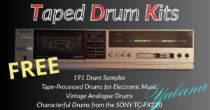 Get Taped Free Drum Kits Sample Pack Now