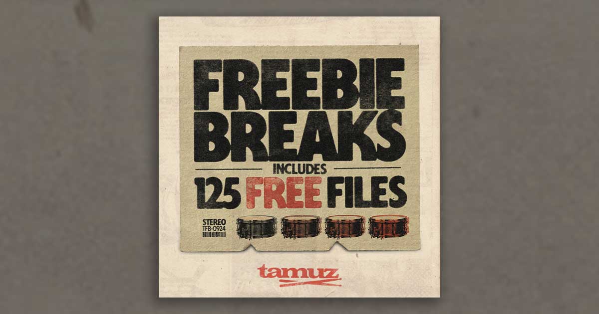 Download This Free Drum Breaks Sample Pack Now
